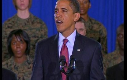 Obama annuncia: via dall'Iraq entro il 31 agosto 2010