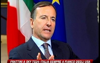 Frattini: "Rafforzeremo ruolo Italia in Afghanistan"