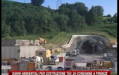 Firenze, 26 condanne per danni ambientali Tav