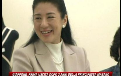 Giappone, la principessa Masako torna in pubblico