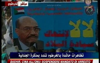 Darfur, la Cina all'Onu: sospendere l'arresto di Bashir