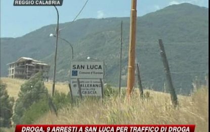 Ndrangheta, 9 arresti a San Luca per traffico di droga