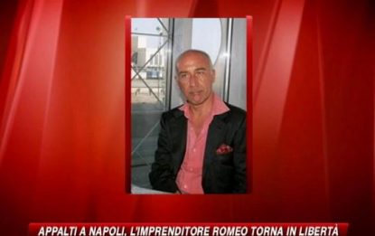 Appalti a Napoli, scarcerato Alfredo Romeo