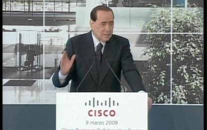 Berlusconi: "Pubblica Amministrazione costosissima"