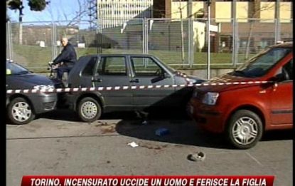 Torino, incensurato uccide un uomo e ferisce la figlia