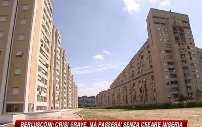 Berlusconi: la crisi passerà senza creare miseria