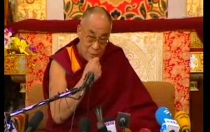 Il Dalai Lama denuncia le violenze cinesi