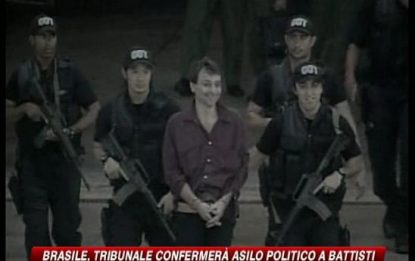 Brasile, tribunale confermerà asilo politico a Battisti