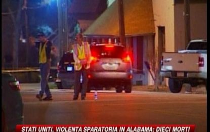 Alabama, squilibrato uccide 10 persone poi si suicida