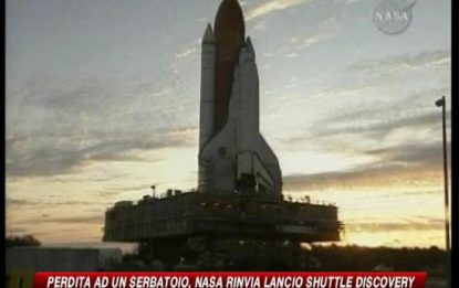 La Nasa rinvia il lancio dello Shuttle Discovery