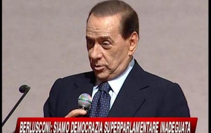 Crisi, Berlusconi: "Da Franceschini ricetta sbagliata"