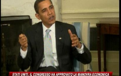 Usa: ok alla manovra da 410 mld, Obama guarda al G20