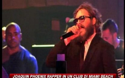 Joaquin Phoenix sempre più rapper