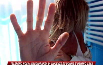 Telefono Rosa, violenza sulle donne in aumento