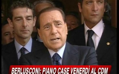 Piano casa, nuovo scontro Berlusconi-Franceschini