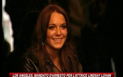 Los Angeles, mandato d'arresto per Lindsay Lohan