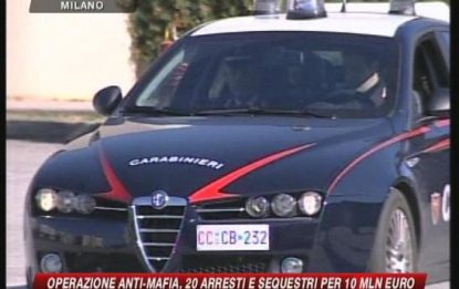 'Ndrangheta, 20 arresti a Milano