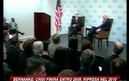 Crisi, Bernanke fa l'ottimista in tv