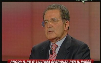 Prodi: alle elezioni no si doveva correre da soli