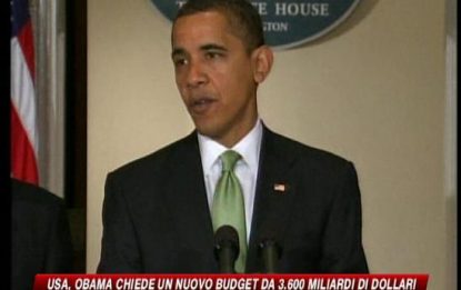 Usa, Obama in pressing per l'approvazione del bilancio