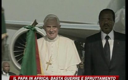 Il Papa celebra messa in Camerun
