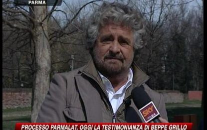Crac Parmalat: Grillo show a SKY TG24