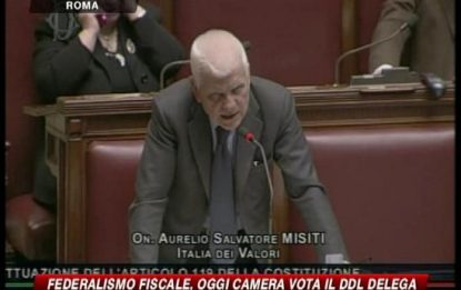 Federalismo fiscale, oggi la Camera vota ddl delega