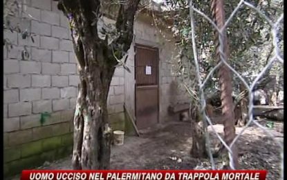 Palermo, uomo ucciso da trappola mortale