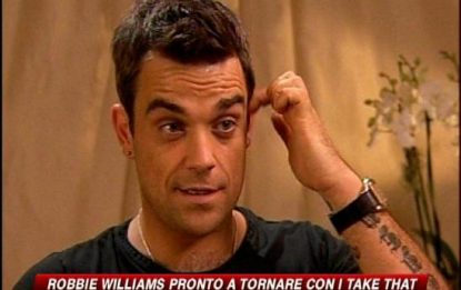 Robbie Williams pronto a tornare con i Take That