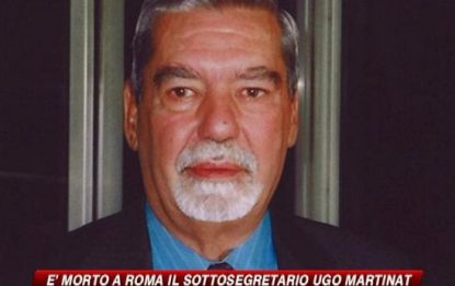 Lutto nel Pdl, è morto Ugo Martinat