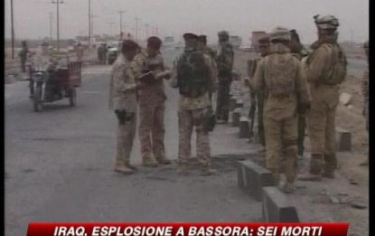 Iraq, esplosione a Bassora: sei morti