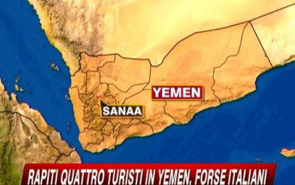 Yemen, rapiti quattro stranieri: forse italiani