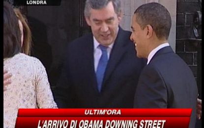 G20, Obama a Downing Street: le immagini