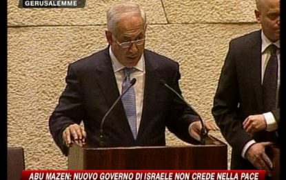 Medio Oriente, Abu Mazen: Netanyahu non crede alla pace