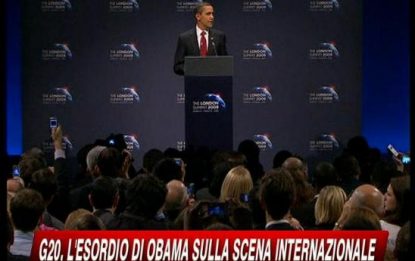 G20, Obama: "Vertice storico"