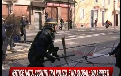 Vertice Nato: 300 arresti per gli scontri di Strasburgo