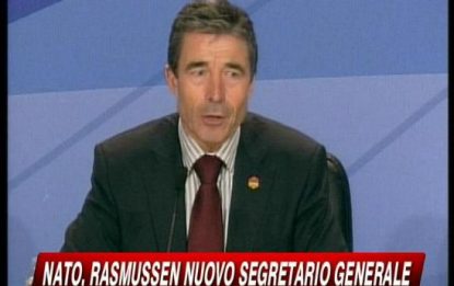 Rasmussen nuovo segretario Nato. Berlusconi: ho mediato