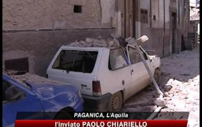 Terremoto Abruzzo, a Paganica in azione gli sciacalli