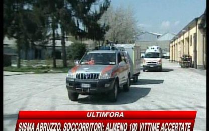 Terremoto in Abruzzo, inviati soccorsi anche dal Nord