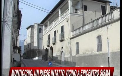 Sisma Abruzzo, Monticchio è un paese salvo