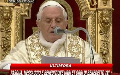 Papa, benedizione Urbi et Orbi