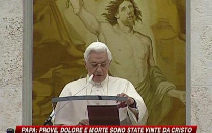 Papa: "Nonostante oscurità della storia, Dio ha vinto"