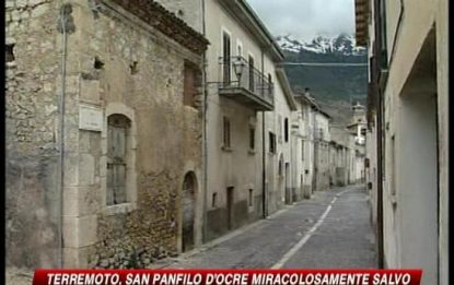 Terremoto in Abruzzo, il miracolo di San Panfilo