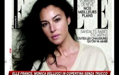 Anche senza trucco Monica è... Bellucci