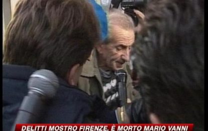 Mostro di Firenze, è morto Mario Vanni