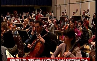 La Carnegie Hall apre alla YouTube orchestra