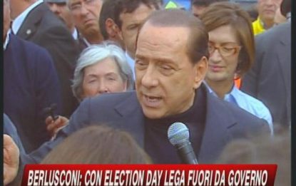 Referendum, Berlusconi: Lega pronta a lasciare governo