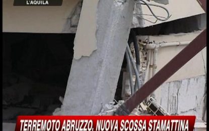Terremoto Abruzzo, stamattina una nuova scossa
