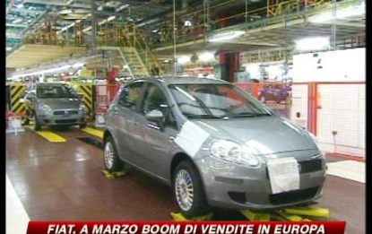 Fiat, a marzo boom di vendite in Europa