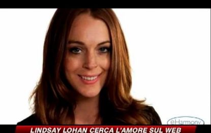 Lindsay Lohan cerca l'amore sul web